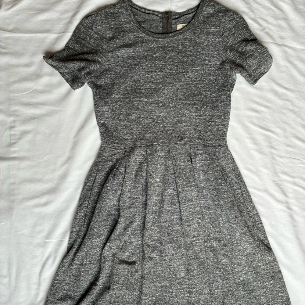 Madewell Heather Gray Mini Dress